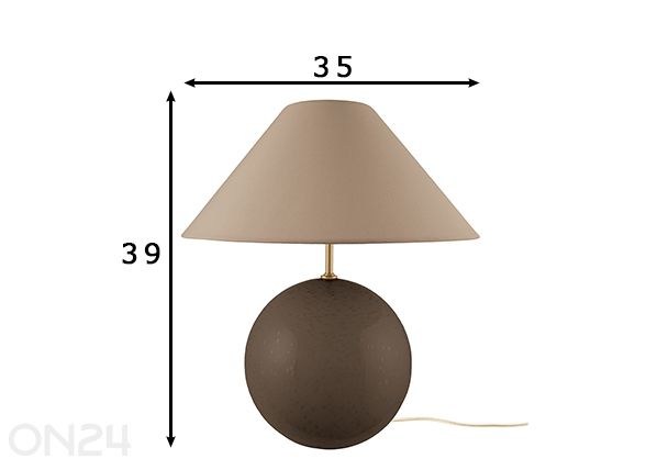 Laualamp Iris 35 mõõdud