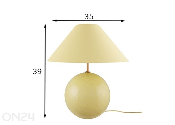 Laualamp Iris 35 mõõdud