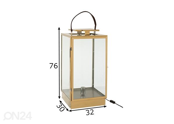 Laualamp Lantern mõõdud