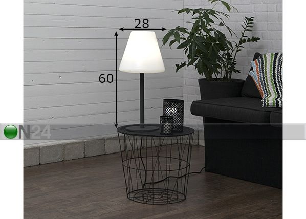 Laualamp Outdoor mõõdud