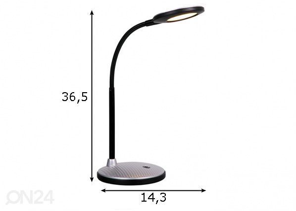 Laualamp Point mõõdud