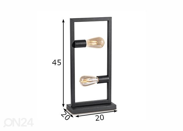 Laualamp Preto mõõdud