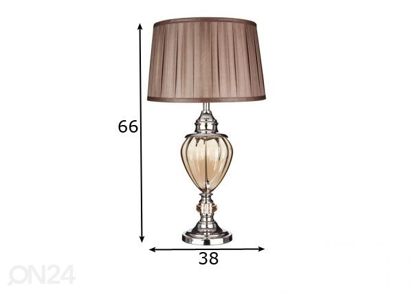 Laualamp Table mõõdud