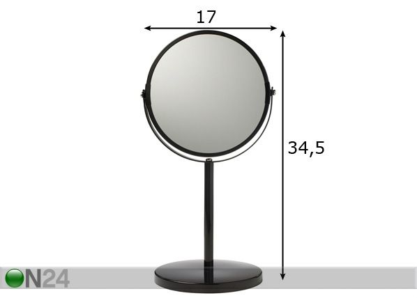 Lauapeegel mõõdud