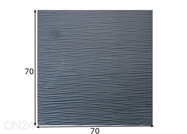 Lauaplaat Werzalit 70x70 cm mõõdud