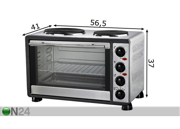 Lauapliit ahjuga Nordy mõõdud