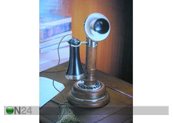 Lauatelefon 14200 pruun puit