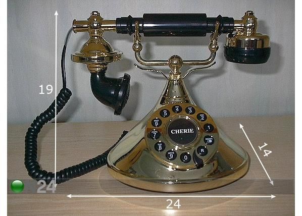 Lauatelefon 383 kuldne mõõdud