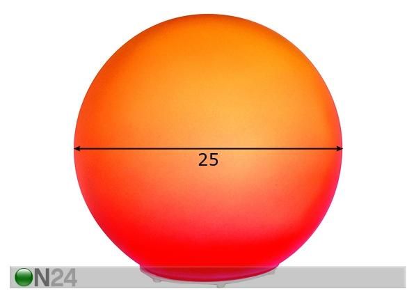 Lauavalgusti Mandariin Ø 25 cm mõõdud