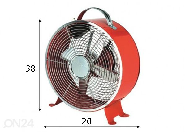 Lauaventilaator Coolwave 15 W mõõdud