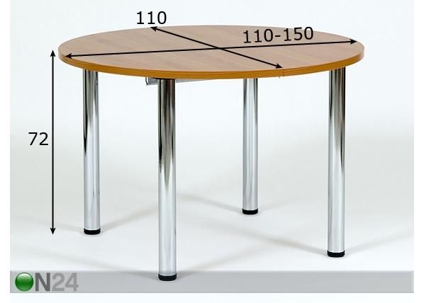 Laud Jokus 150cm mõõdud