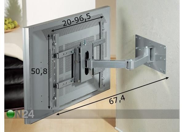 LCD/Plasmateleri seinakinnitus Livorno mõõdud