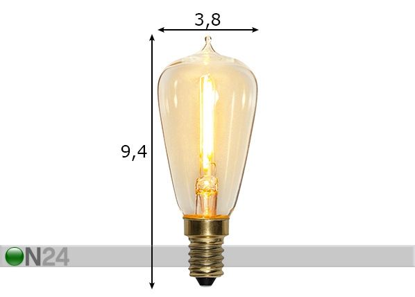 LED elektripirn E14