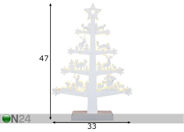 LED jõulukaunistus Fauna