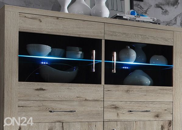 LED klamber klaasriiulile 2 tk