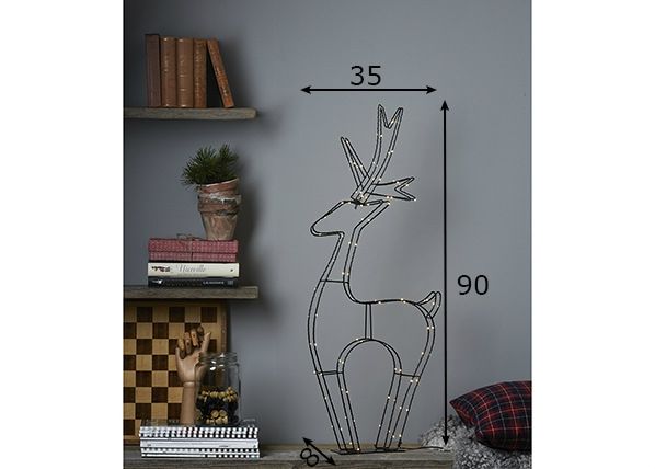 LED kuju siseruumidesse 90 cm mõõdud