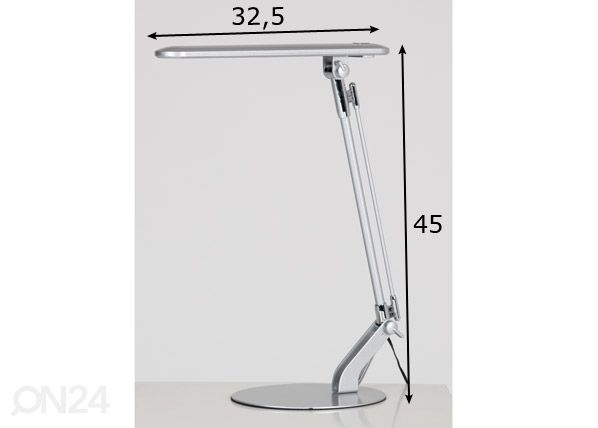 LED laualamp mõõdud