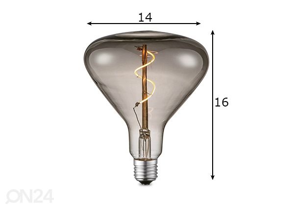 LED-pirn FLEX, E27, 3W mõõdud