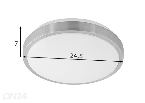 LED plafoon Integra mõõdud