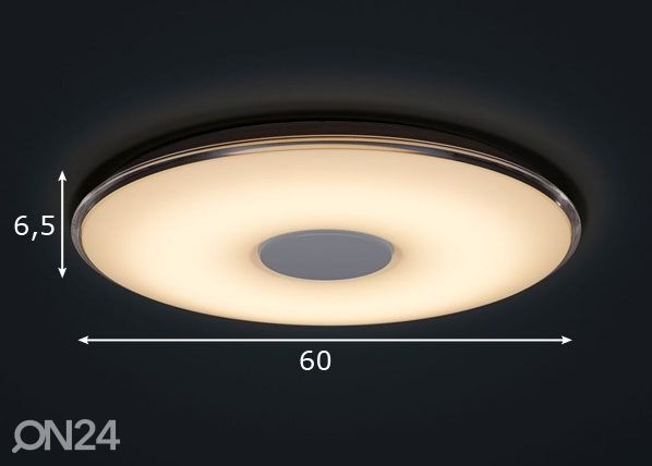LED plafoonvalgusti puldiga Tokyo mõõdud