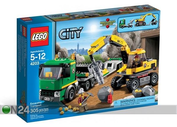 Lego City kaevanduse transport