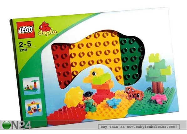 LEGO Duplo ehitusplaat 3 tk