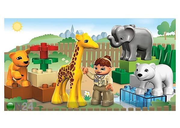 LEGO Duplo loomalaste loomaaed