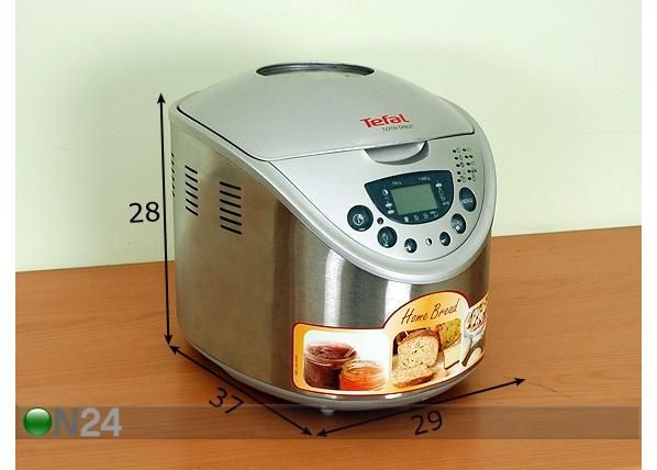 Leivaküpsetusmasin Tefal mõõdud