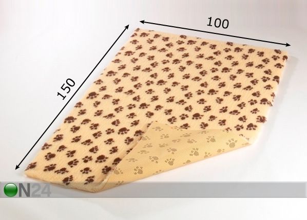 Lemmikloomavaip Non-slip 100x150 cm mõõdud
