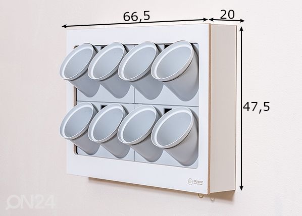 Lilleriiul Light 8G2 mõõdud