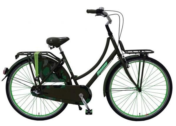 Linnajalgratas naistele SALUTONI Camouflage 28 tolli 50 cm Shimano Nexus 3 käiku