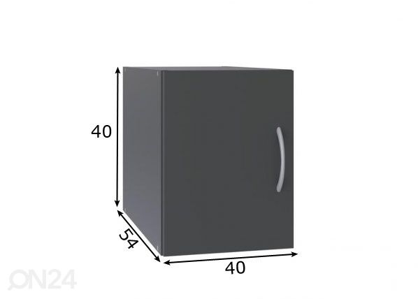 Lisakapp MRK 593 40 cm mõõdud