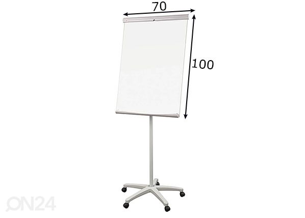Loengutahvel EcoBoards ratastel 70x100 cm mõõdud
