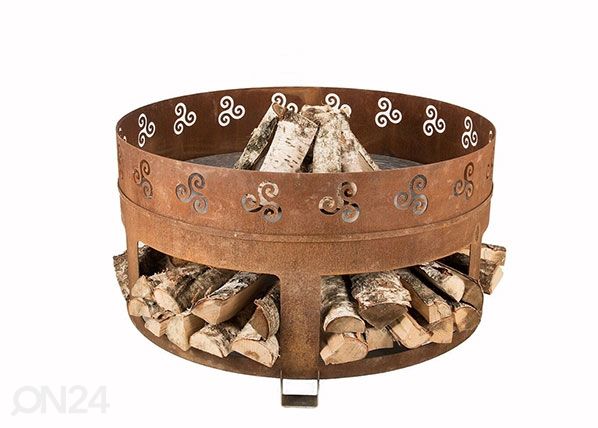 Lõkkealus Cor-Ten terasest GrillSymbol Antigo