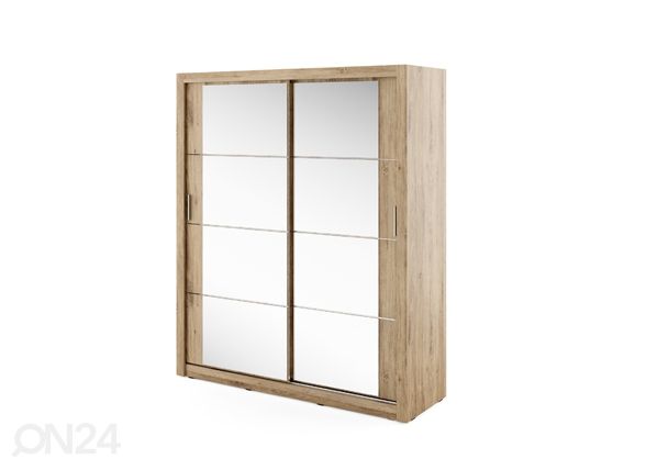 Lükandustega riidekapp 180 cm