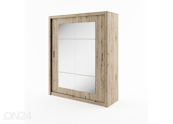 Lükandustega riidekapp 180 cm