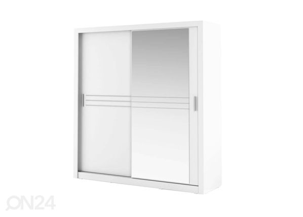 Lükandustega riidekapp 203 cm