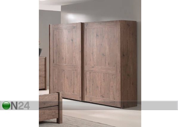 Lükandustega riidekapp 250 cm
