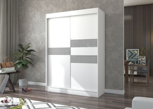 Lükandustega riidekapp Bari 150 cm