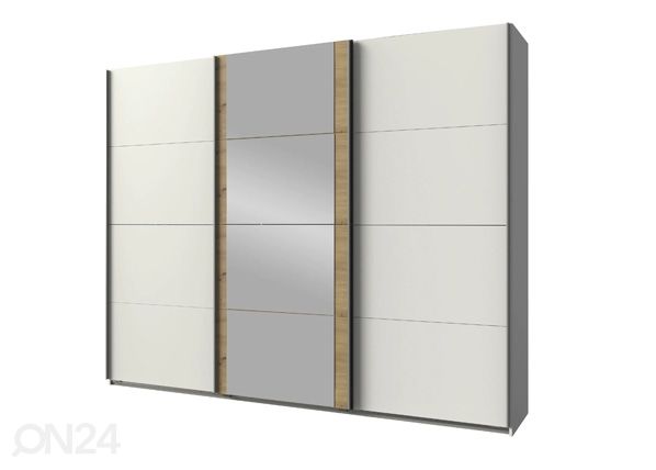 Lükandustega riidekapp Bern 225 cm