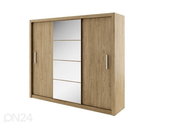 Lükandustega riidekapp Carlton 250 cm