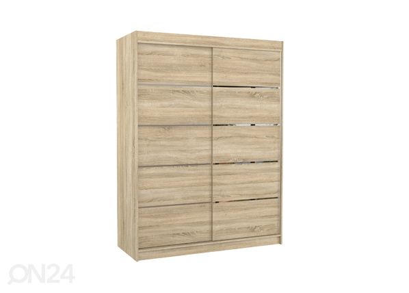 Lükandustega riidekapp Olivia 150 cm