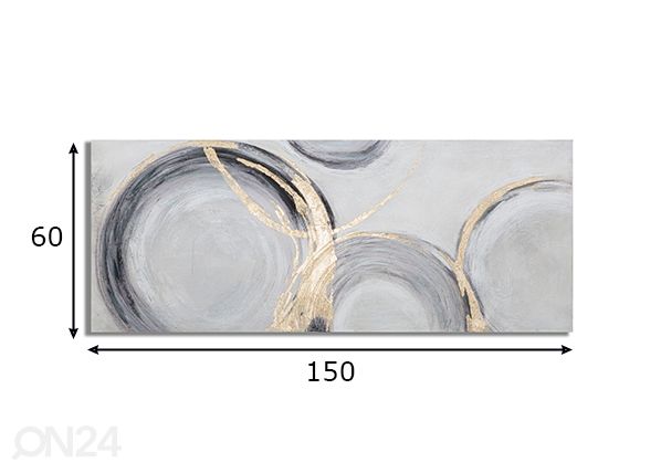 Maal Circly 150x60 cm mõõdud