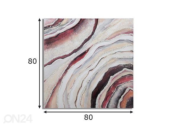 Maal Redy 80x80 cm mõõdud