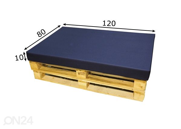 Madrats euroalusele 80x120 cm mõõdud