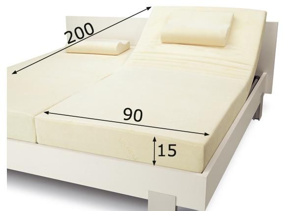 Madrats Tempur Combi 90x200 cm mõõdud