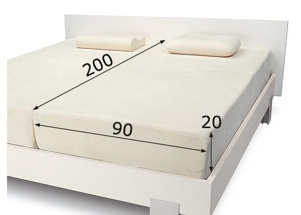 Madrats Tempur Combi 90x200 cm mõõdud