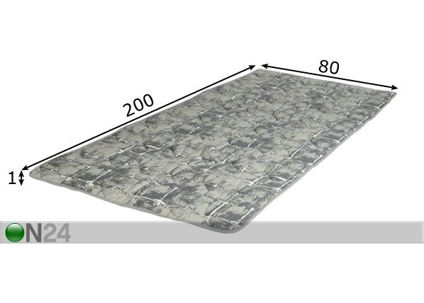 Madratsikaitse Hypnos Juno 80x200x1 cm mõõdud