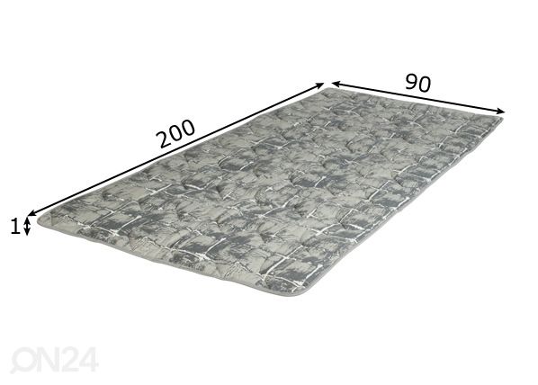 Madratsikaitse Hypnos Juno 90x200x1 cm mõõdud