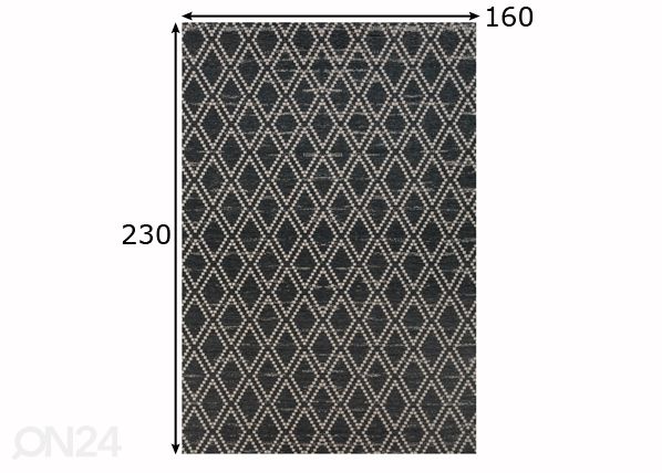 Magic home vaip Pone 160x230 cm mõõdud